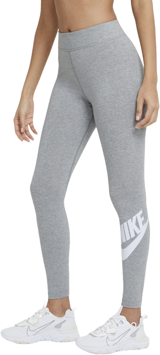 женские спортивные леггинсы, mid-rise swoosh nike