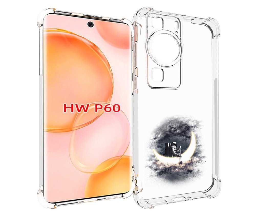 

Чехол MyPads лунный путешественник для Huawei P60, Tocco
