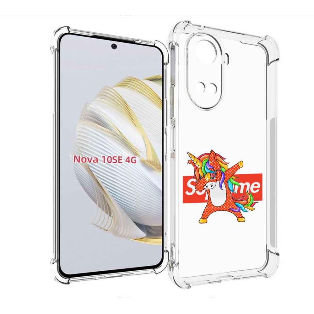 

Чехол MyPads Единорог-суприм для Huawei Nova 10 SE, Прозрачный, Tocco