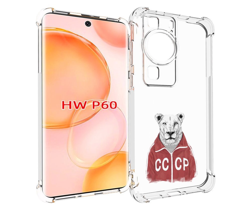 

Чехол MyPads львица ссср для Huawei P60, Tocco