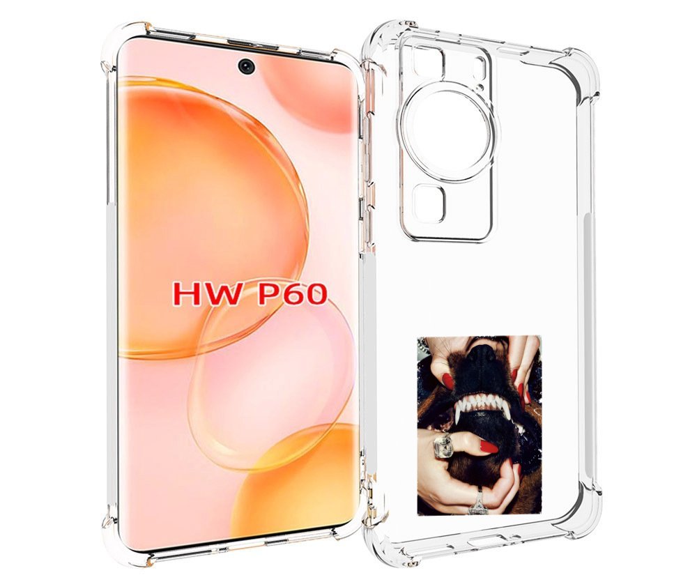 

Чехол MyPads маникюр для Huawei P60, Tocco