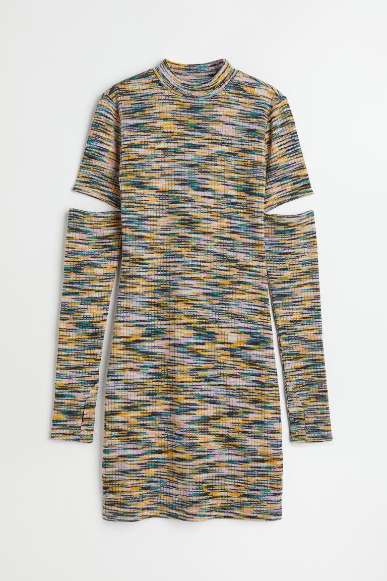 

Платье женское H&M 1050467001 разноцветное XL, Разноцветный, 1050467001