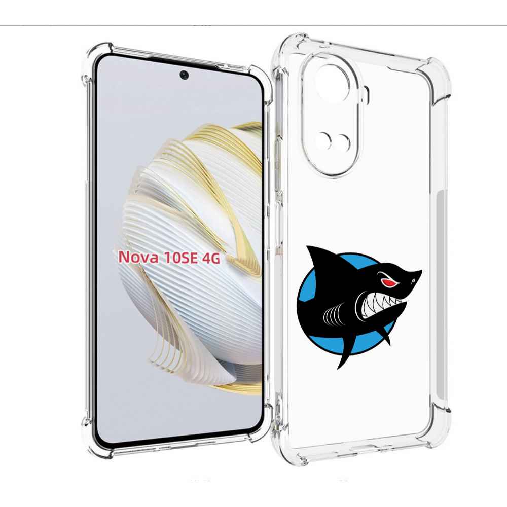 

Чехол MyPads Злая-акула для Huawei Nova 10 SE, Прозрачный, Tocco