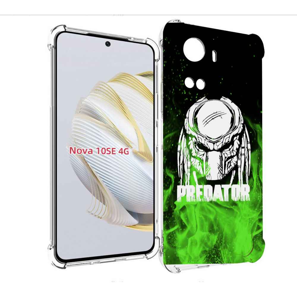 

Чехол MyPads Знак-хищника для Huawei Nova 10 SE, Прозрачный, Tocco
