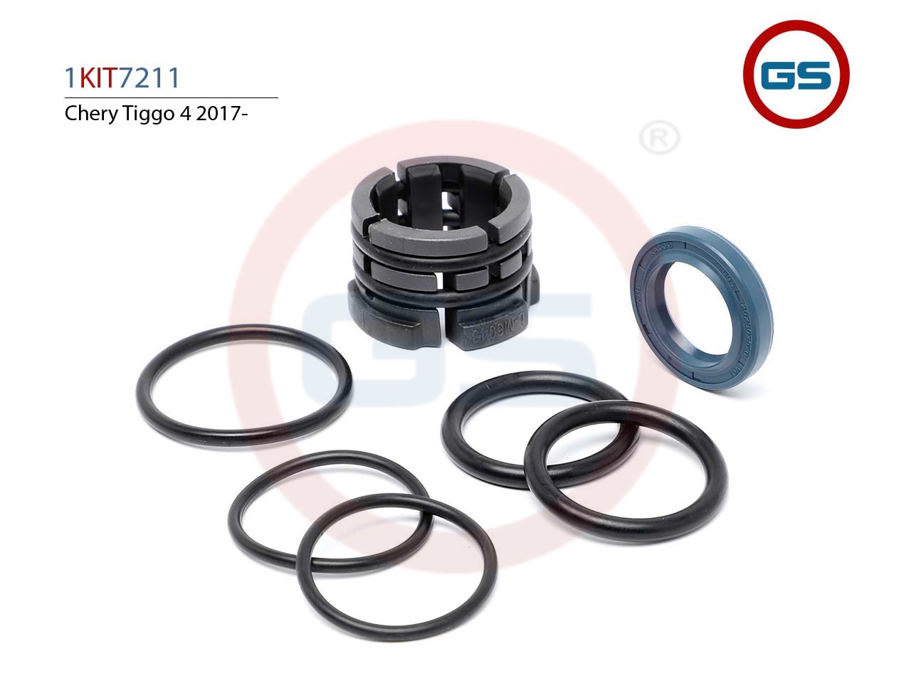 

Ремкомплект GS рулевой рейки Chery Tiggo 4 2017- 1KIT7211