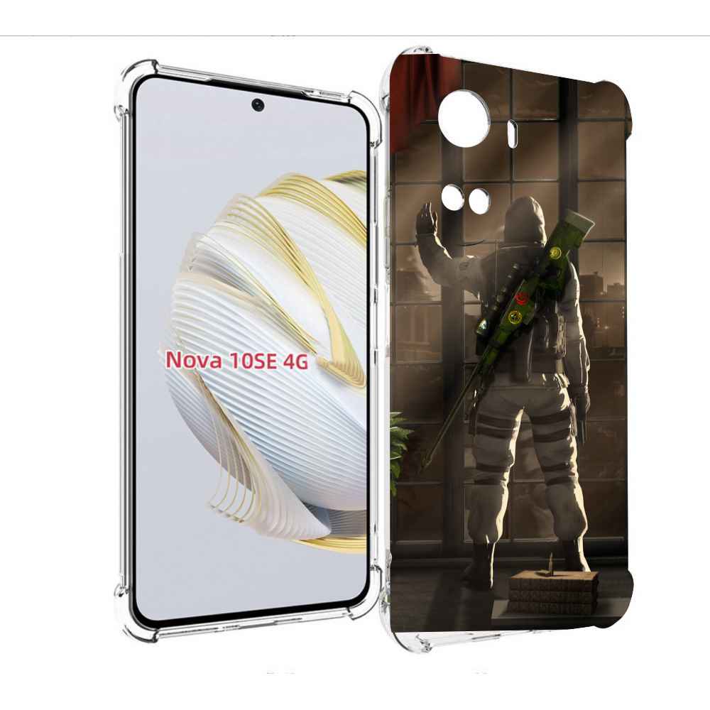 

Чехол MyPads Контр-Страйк-в-дыму для Huawei Nova 10 SE, Прозрачный, Tocco