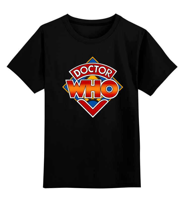 

Футболка детская Printio Доктор кто (doctor who) цв. черный р. 128, Доктор кто (doctor who)