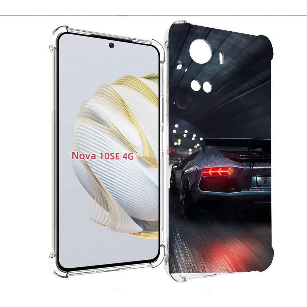 

Чехол MyPads Ламба мужской для Huawei Nova 10 SE, Прозрачный, Tocco