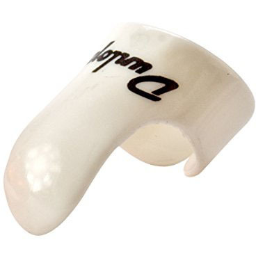 фото Медиаторы когти dunlop 9011r white plastic fingerpicks medium