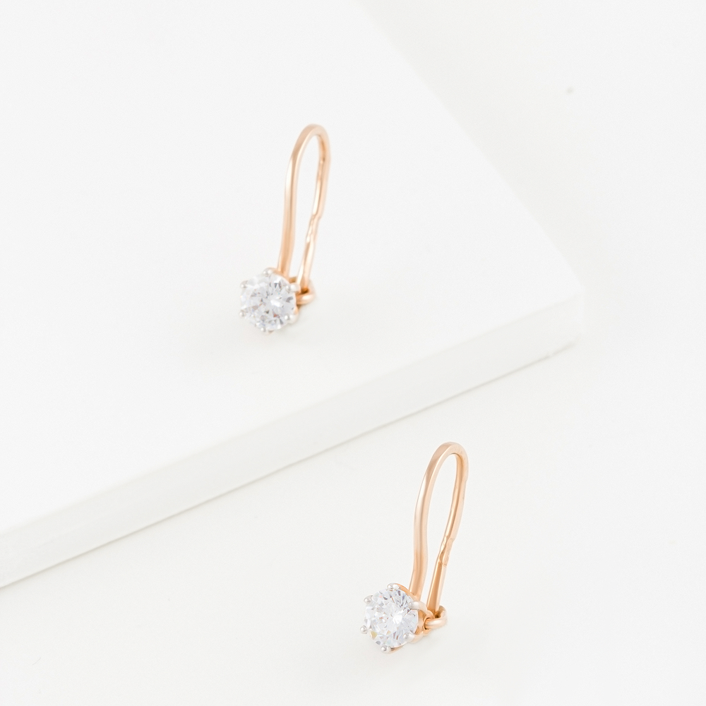 

Серьги детские из золота НАШЕ ЗОЛОТО ЮИС132-3693, фианит, ЮИС132-3693