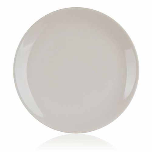 фото Тарелка десертная banquet natural ivory 26,5 см бежевая