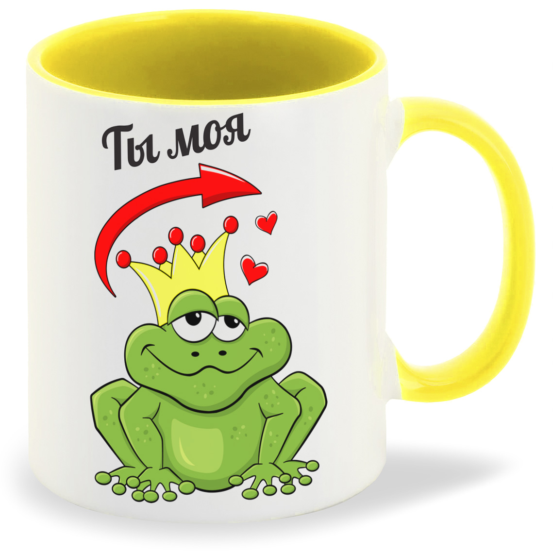 

Кружка CoolPodarok Ты моя лягушка