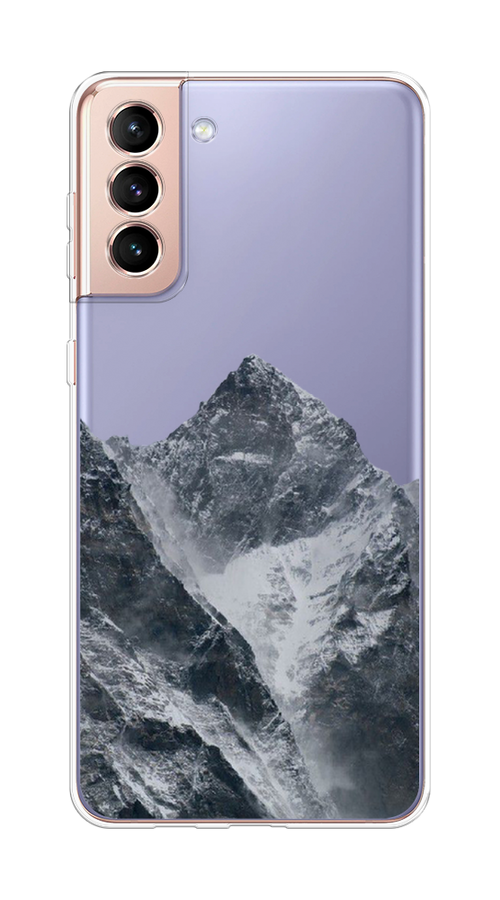 

Чехол на Samsung Galaxy S21 Plus "Горы арт 4", Серый;бежевый, 2102150-2