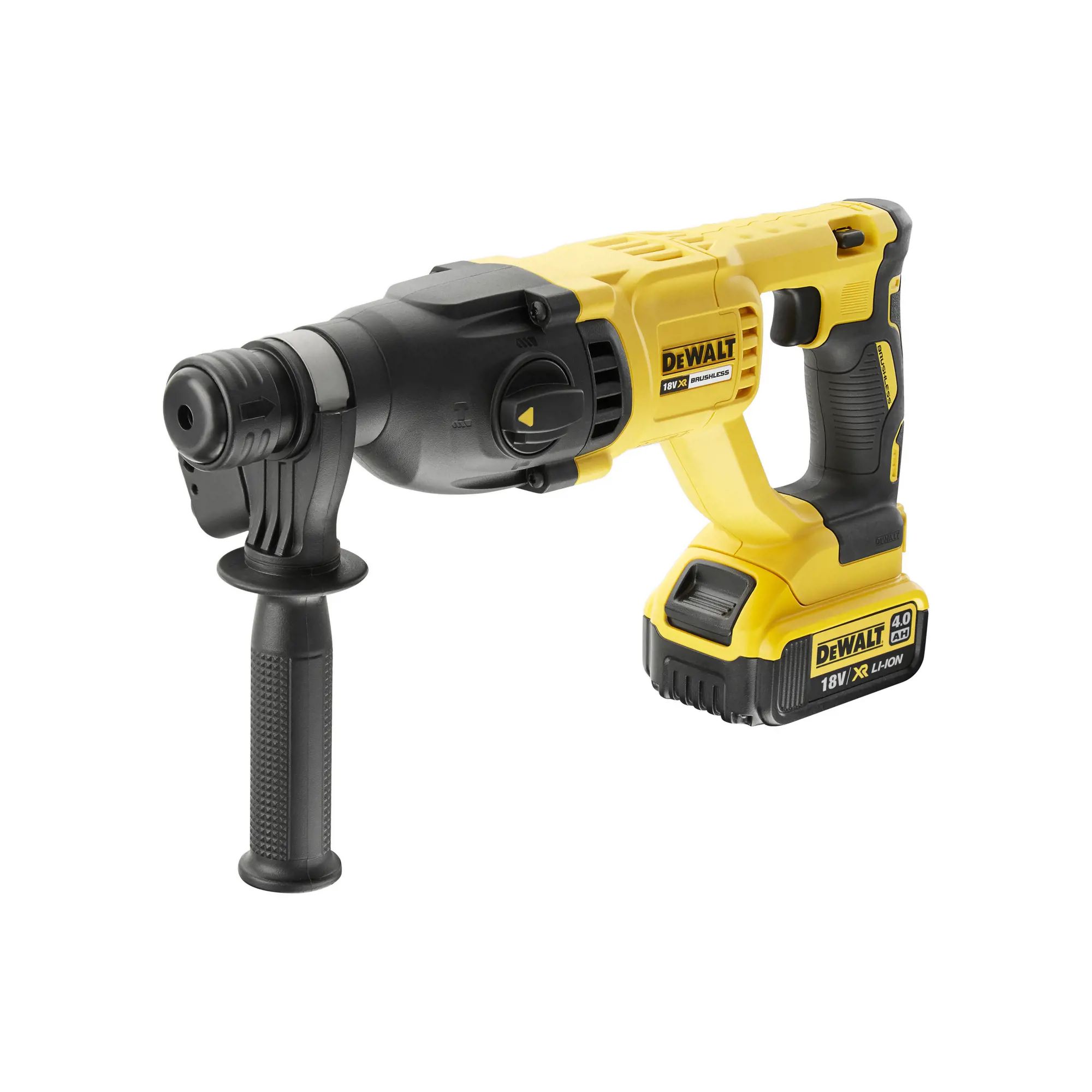 Перфоратор бесщеточный аккумуляторный SDS-plus DeWalt DCH133M1, 18 В Li-ion 4 Ач, 2.6 Дж