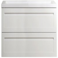 Тумба под раковину Art&Max AM-Platino-750-2C-SO-BM подвесная Белый матовый