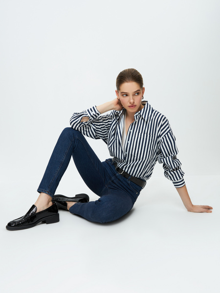 

Джинсы женские ZARINA 2369480780 синие M, 2369480780