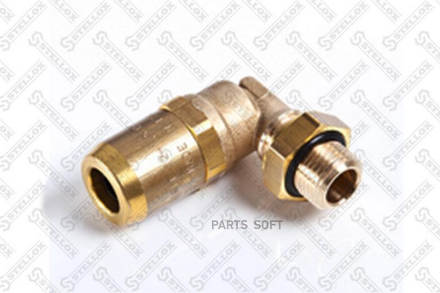 

85-21228-SX фитинг соединитель угловой (латунь) D12x1.5-M16 SW22 >>893 831 295 0 \, Золотистый