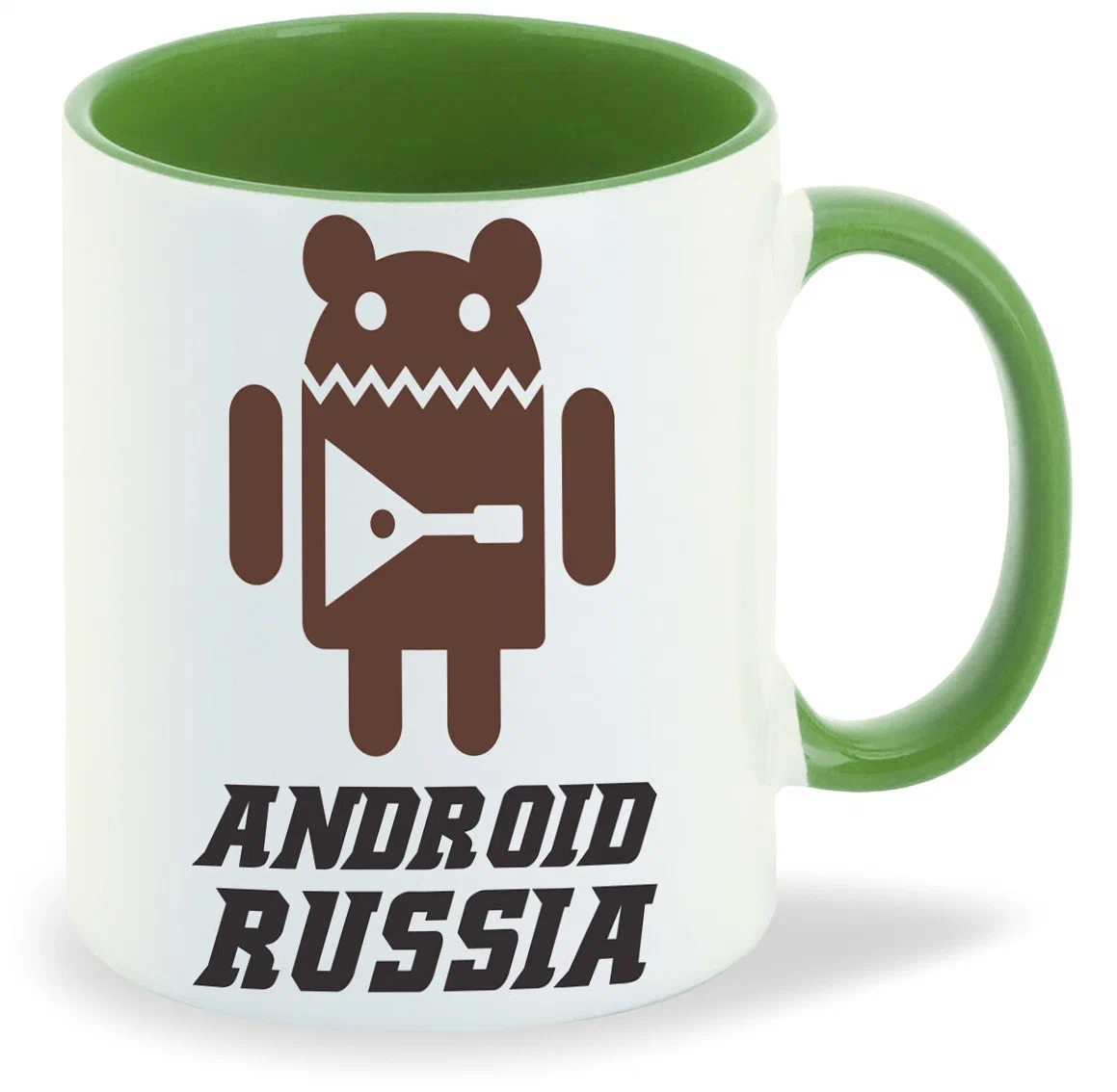 Кружка андроид. Кружка Android. Кружка с логотипом андроид.