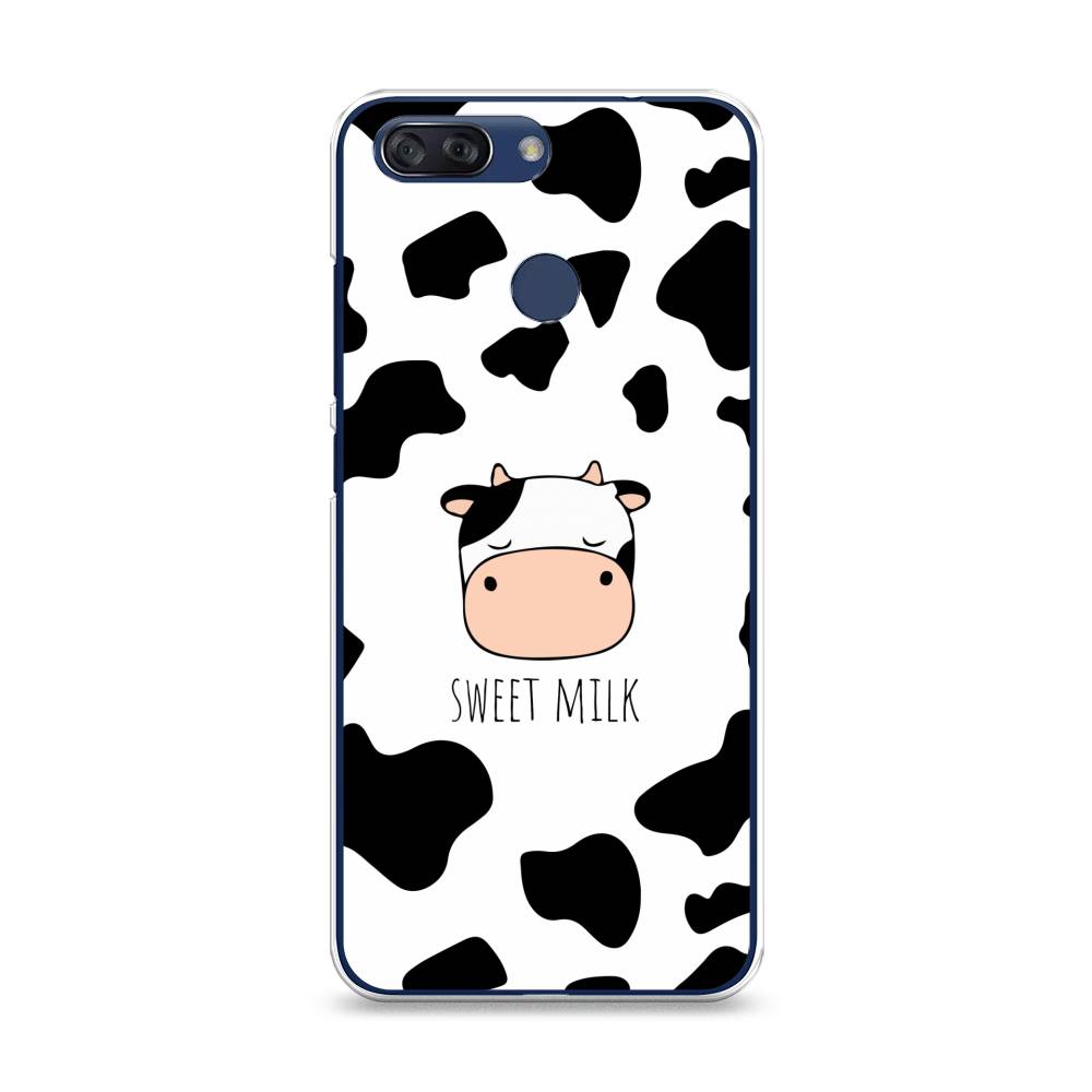 

Чехол на ZTE Blade V9 Vita "Sweet milk", Розовый;белый;черный, 132550-1