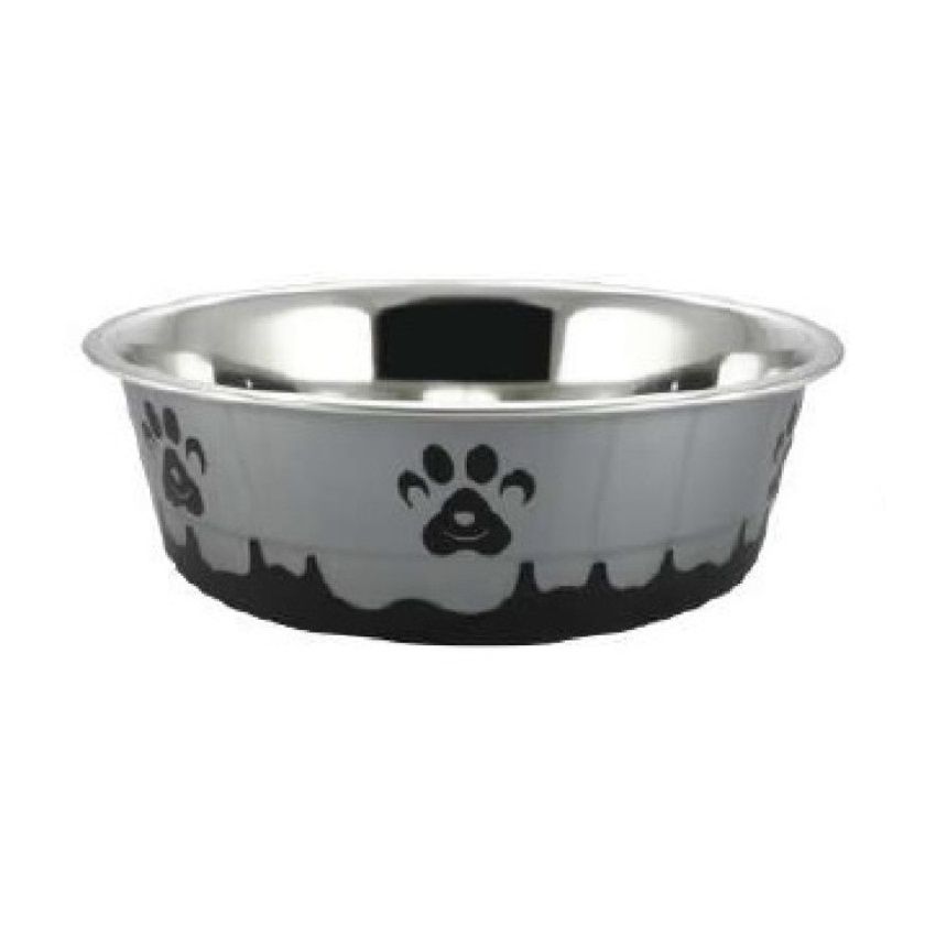 

Миска для животных Foxie Splash металлическая 400 мл