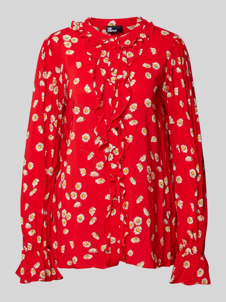 

Блуза женская The Kooples FCCL29001K красная 36 EU, Красный, FCCL29001K