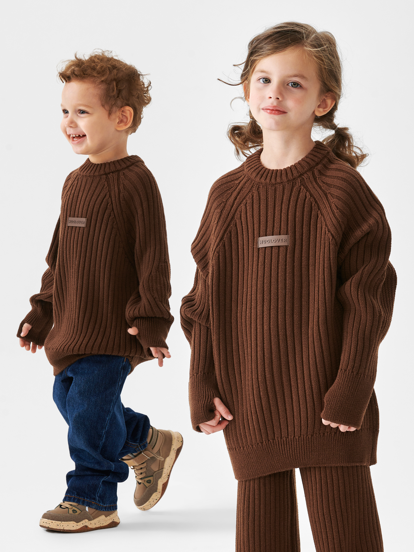 

Джемпер детский Happy Baby 88556, brown, 116, Коричневый, 88556