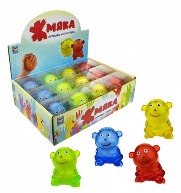 

Жмяка 1Toy Липучая обезьяна, 9 см, арт. Т17715, Т17715