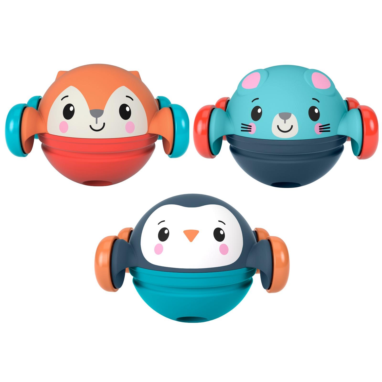 

Зверюшки Fisher-Price Крутись и хлопай, в ассорт.