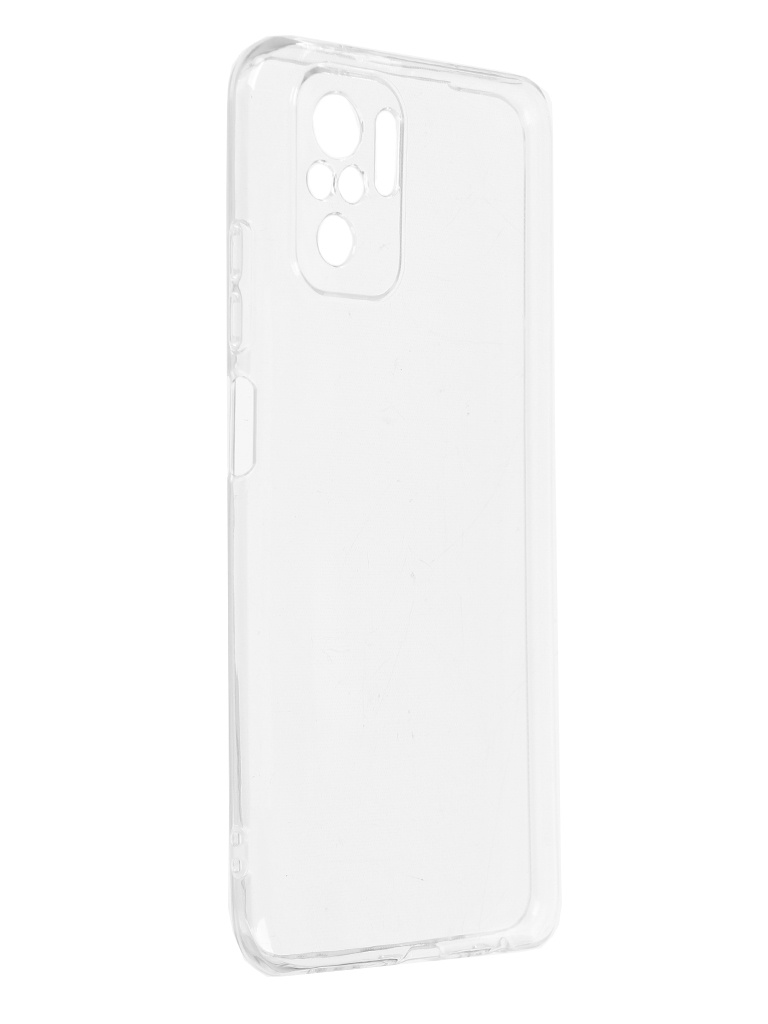 фото Чехол alwio для xiaomi redmi note 10 / note 10s silicone transparent atrxrn10