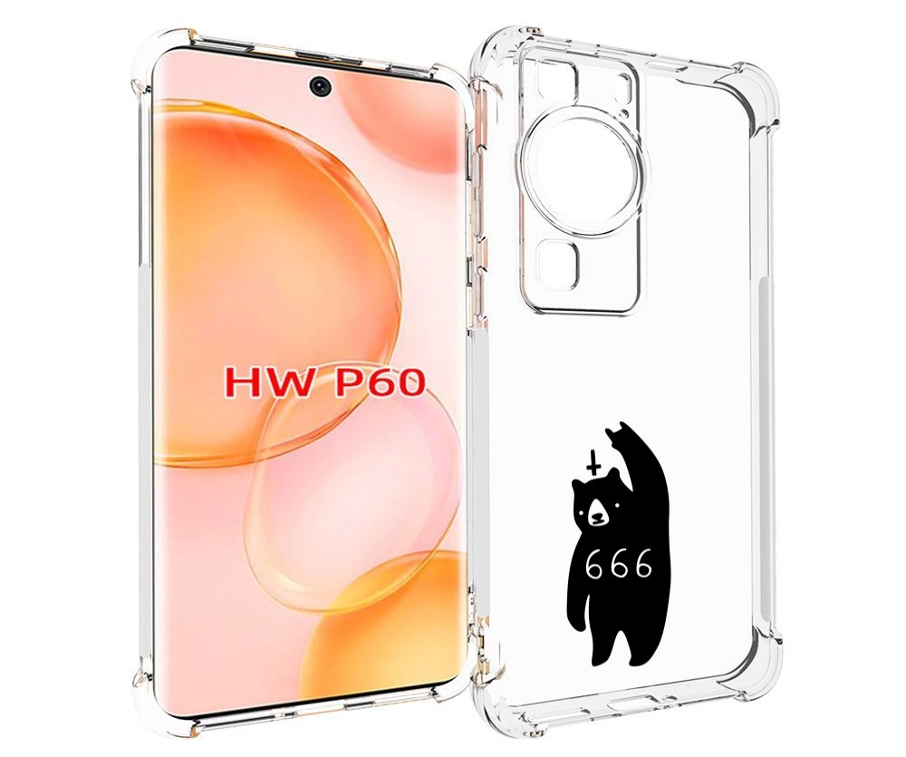 

Чехол MyPads медведь 666 для Huawei P60, Tocco