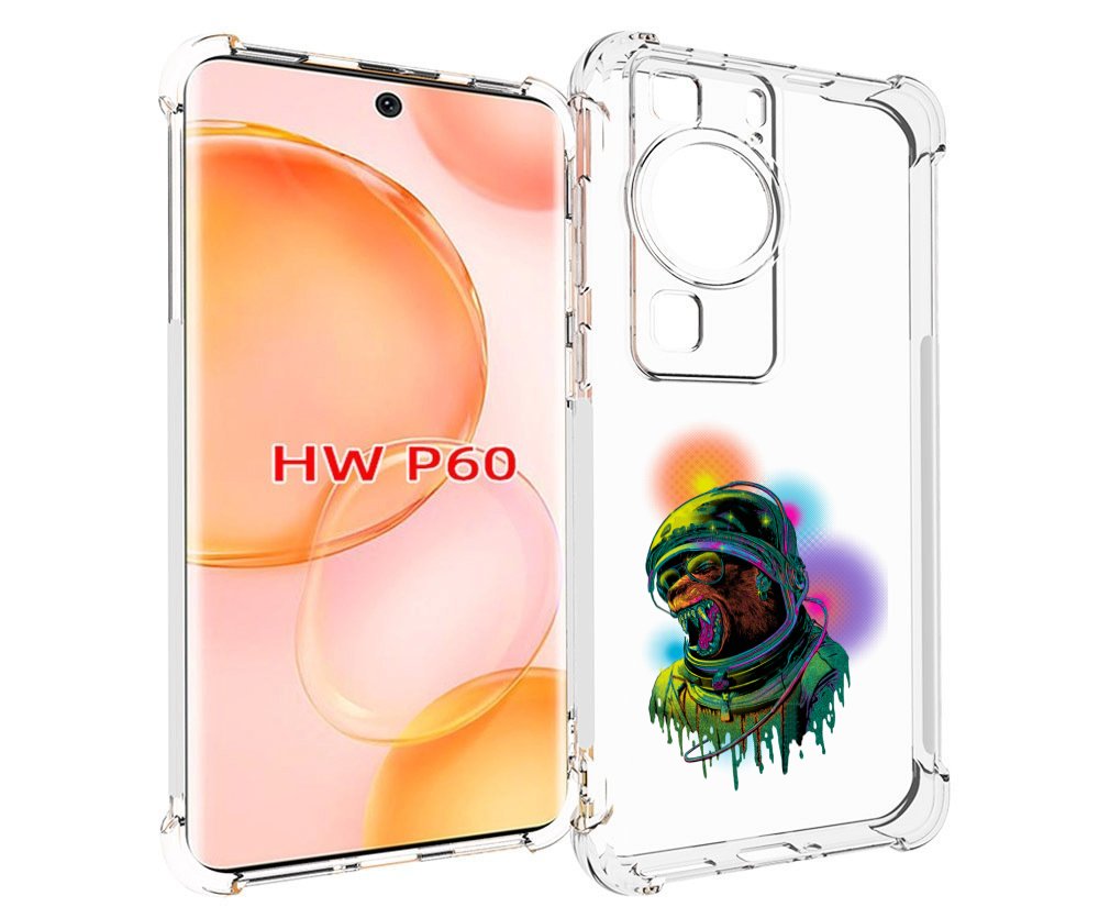 

Чехол MyPads медведь космонавт для Huawei P60, Tocco