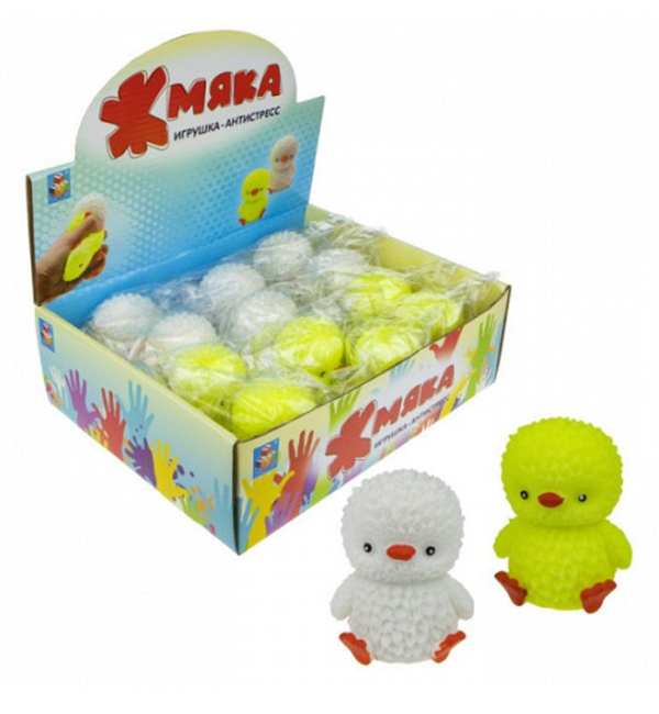 

Жмяка 1Toy Утенок, 6,5 см, арт. Т17723, Т17723