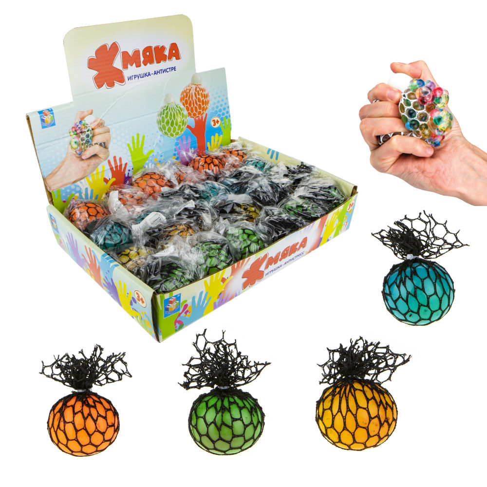 

Жмяка 1Toy Шар, 5 см 1Toy Т18035, Разноцветный, Т18035
