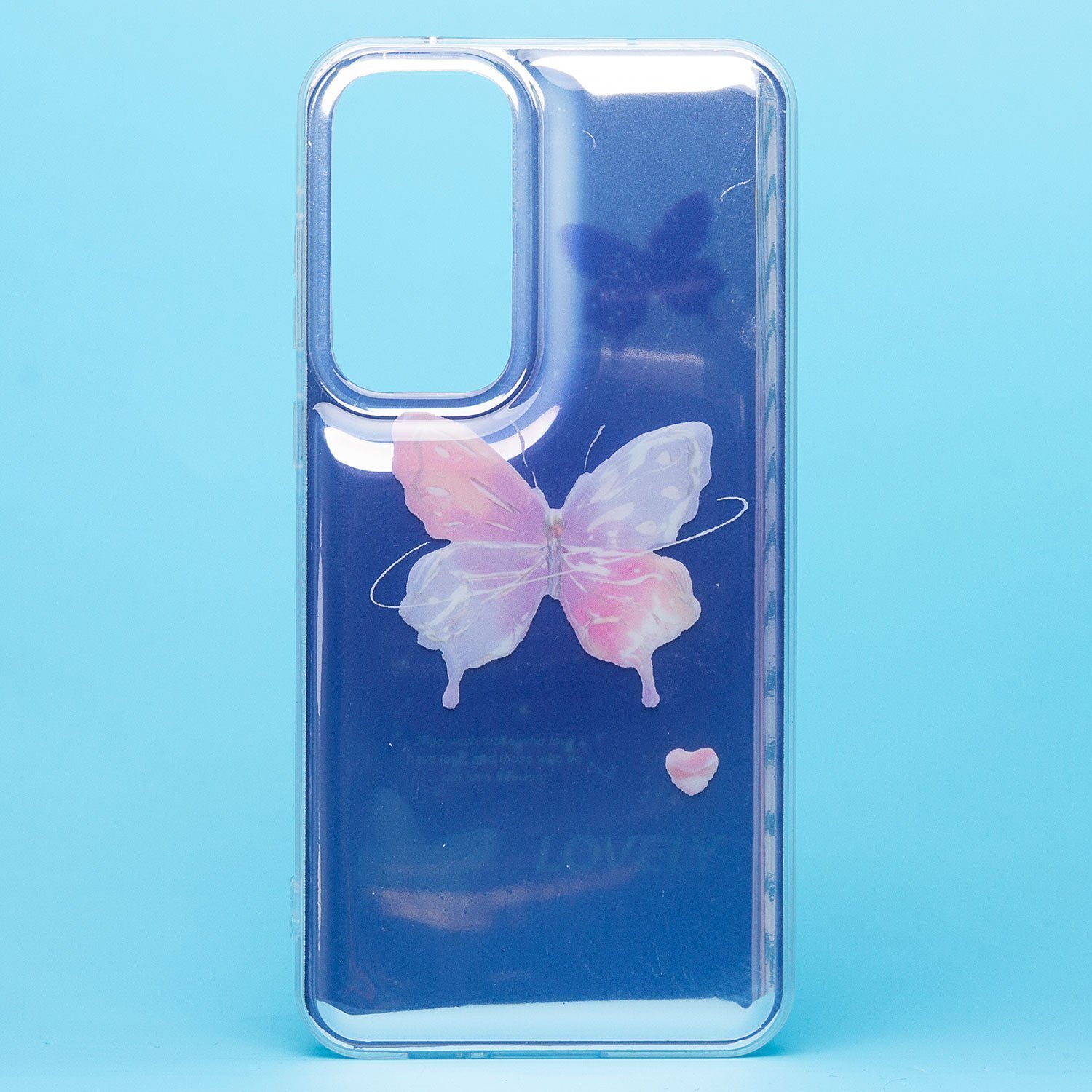 

Чехол Samsung SM-A556E (Galaxy A55) силиконовый (рис. 339) <голубой>