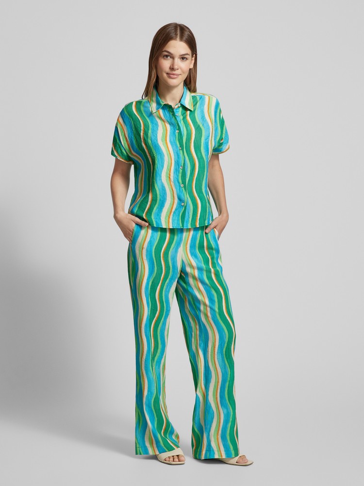 Блуза женская MANGO 77080344 зеленая XL 7644₽