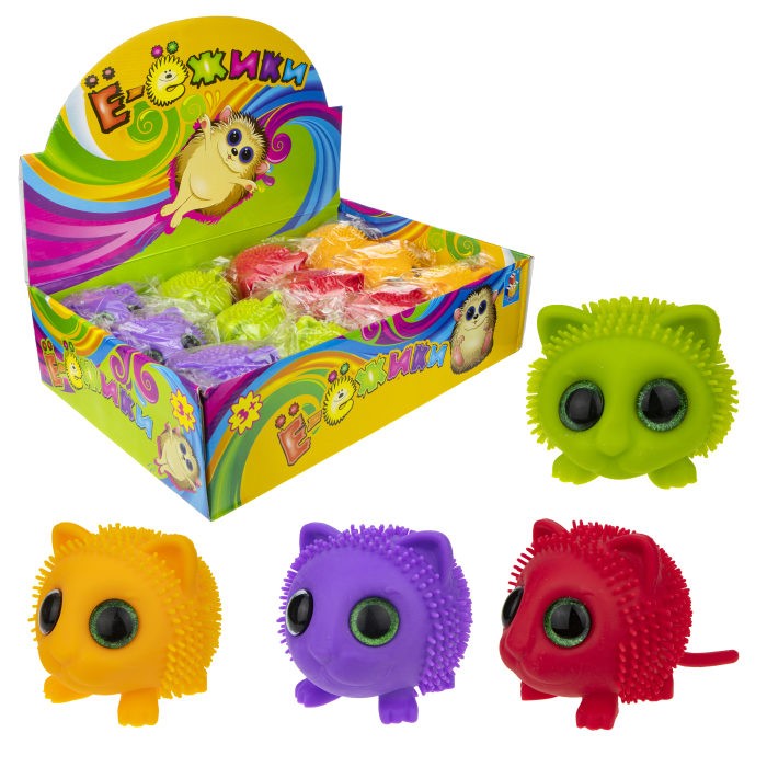 

Игрушка 1Toy Ё-Ёжик. Глазастик кошка, 10 см Т17705, Т17705