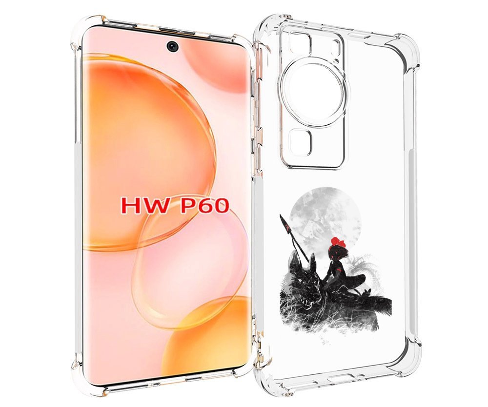 

Чехол MyPads мононоке для Huawei P60, Tocco