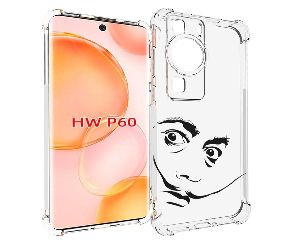 

Чехол MyPads мужчина с длинными усами для Huawei P60, Tocco
