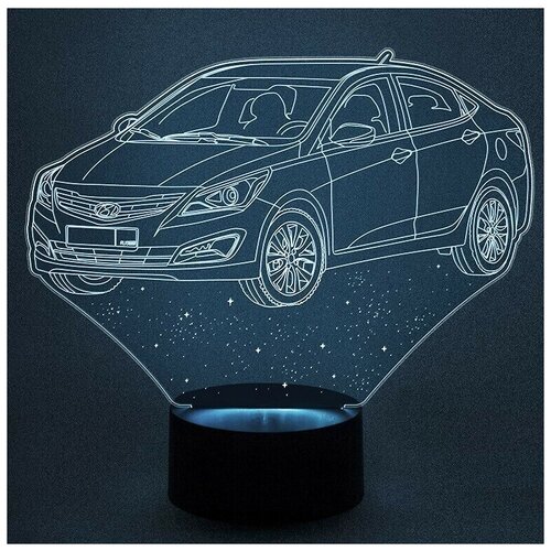 

Светильник "Автомобиль Hyundai Solaris"
