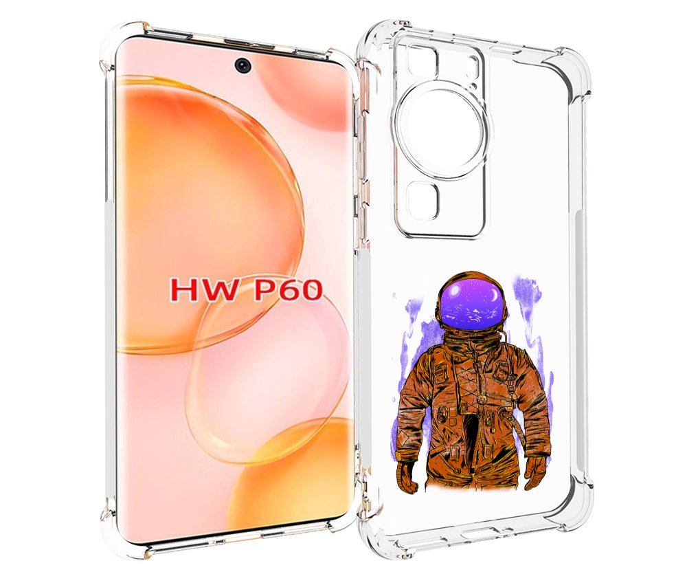 

Чехол MyPads нарисованный мужчина в скафандре для Huawei P60, Tocco