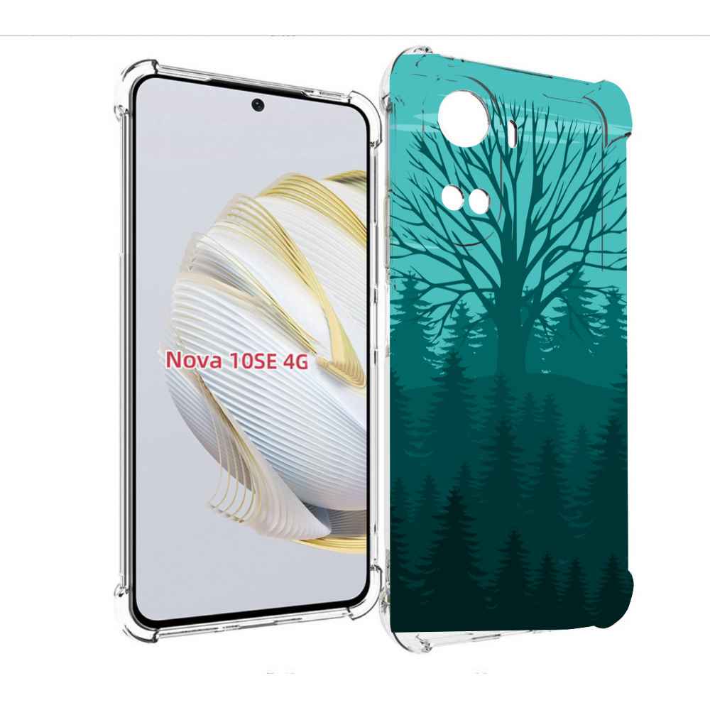 

Чехол MyPads Лес для Huawei Nova 10 SE, Прозрачный, Tocco