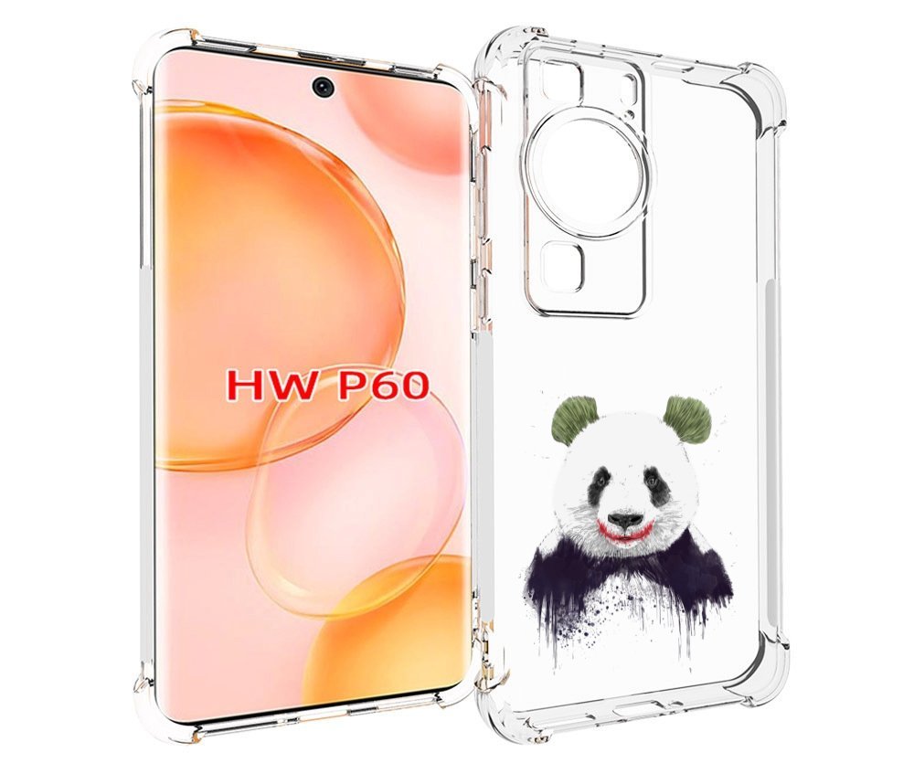 

Чехол MyPads панда джокер для Huawei P60, Tocco