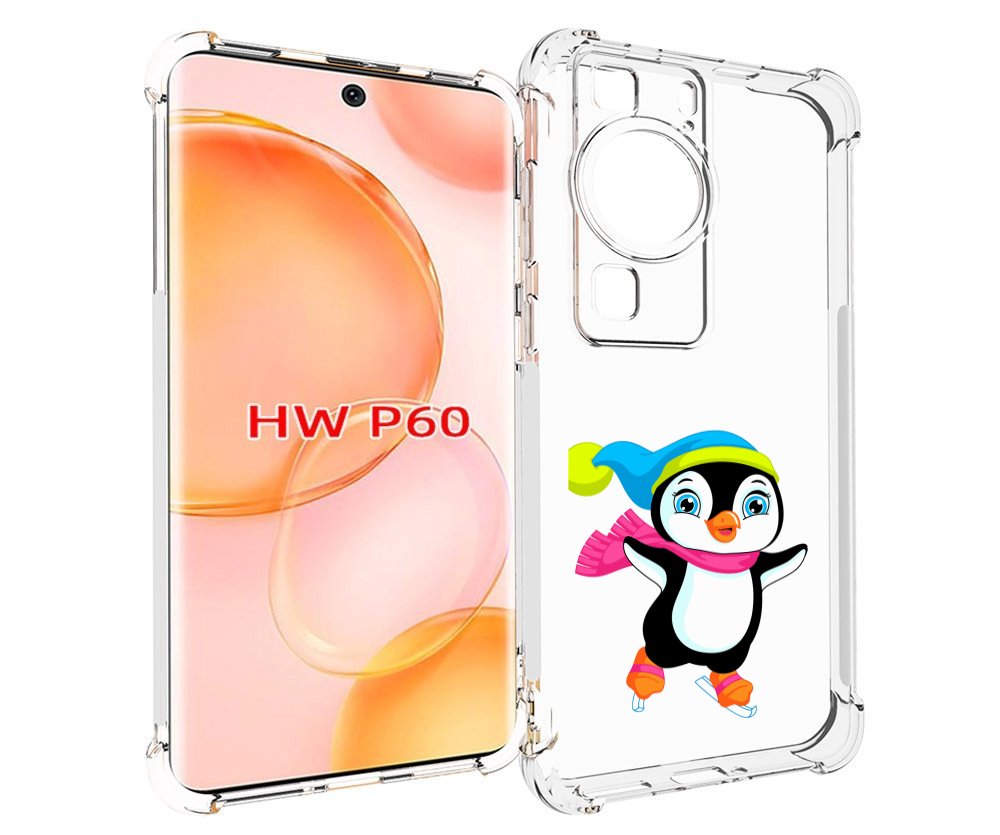

Чехол MyPads пингвин на коньках для Huawei P60, Tocco