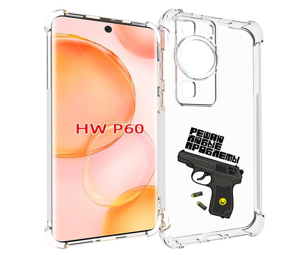 

Чехол MyPads пистолет против проблем для Huawei P60, Tocco