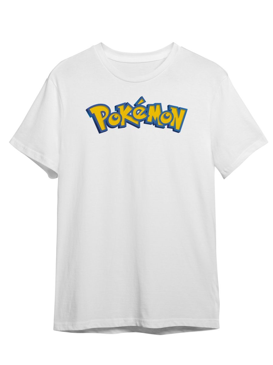 

Футболка унисекс Каждому Своё Pokemon/Покемон/Аниме MUPK44 белая 5XL, "Pokemon/Покемон/Аниме" MUPK44