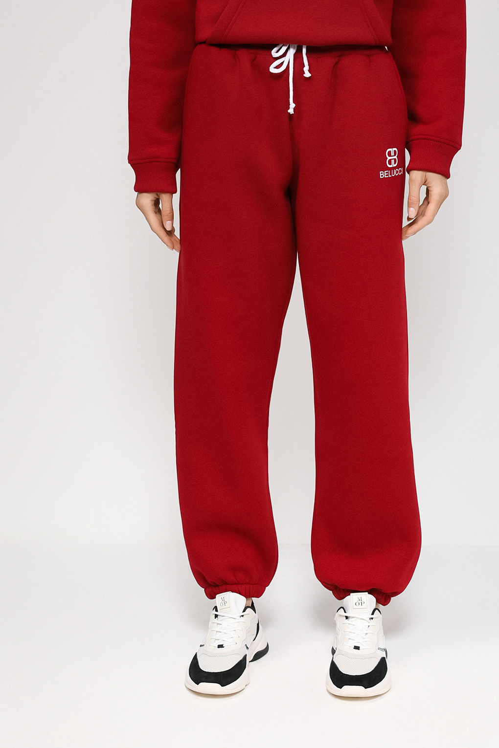 

Спортивные брюки женские Belucci BL23102133CD бордовые XS, Бордовый, BL23102133CD