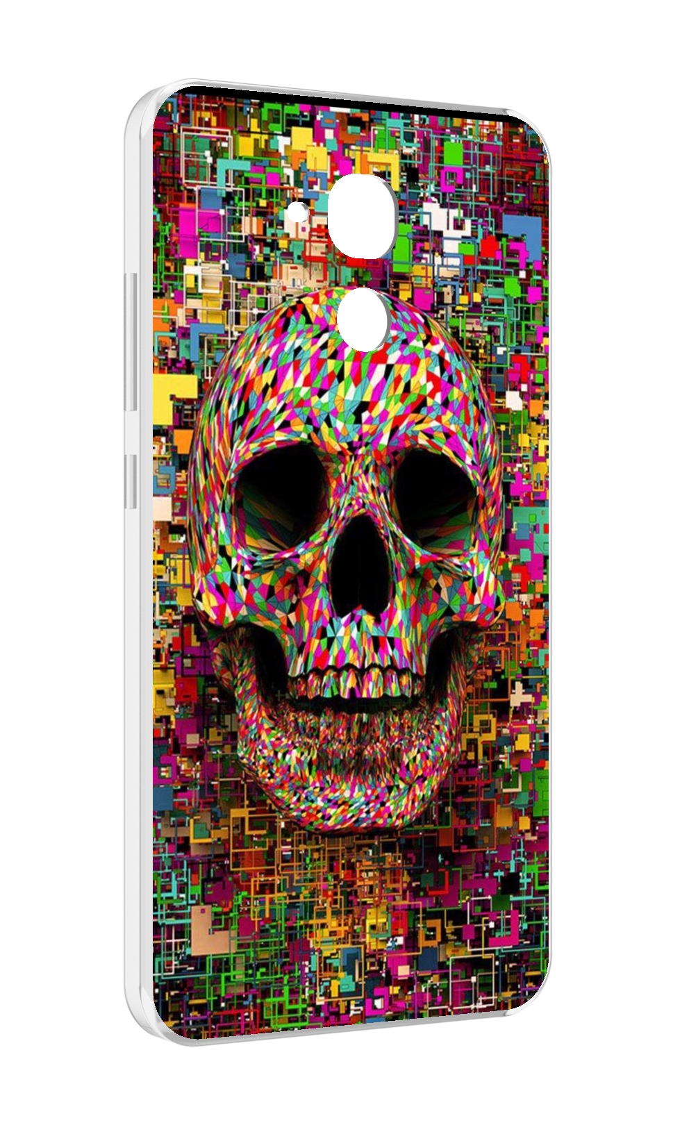 

Чехол MyPads череп красочные цвета для Huawei Honor 5C/7 Lite/GT3 5.2, Прозрачный, Tocco