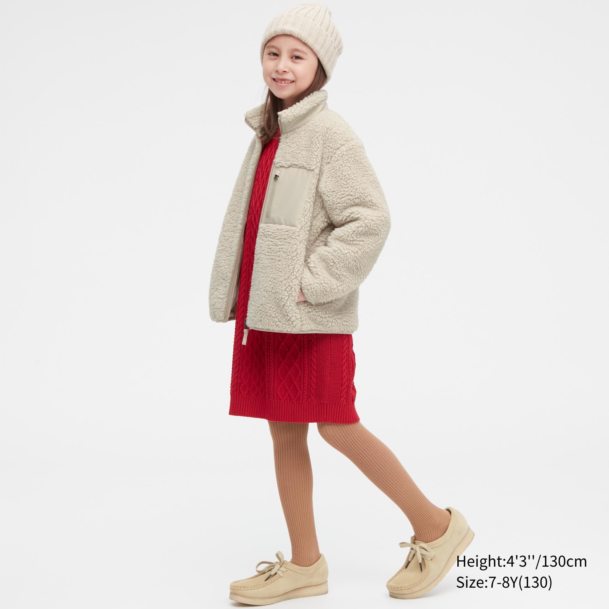 Куртка детская UNIQLO 449793, Естественный, 3-4Y(110)