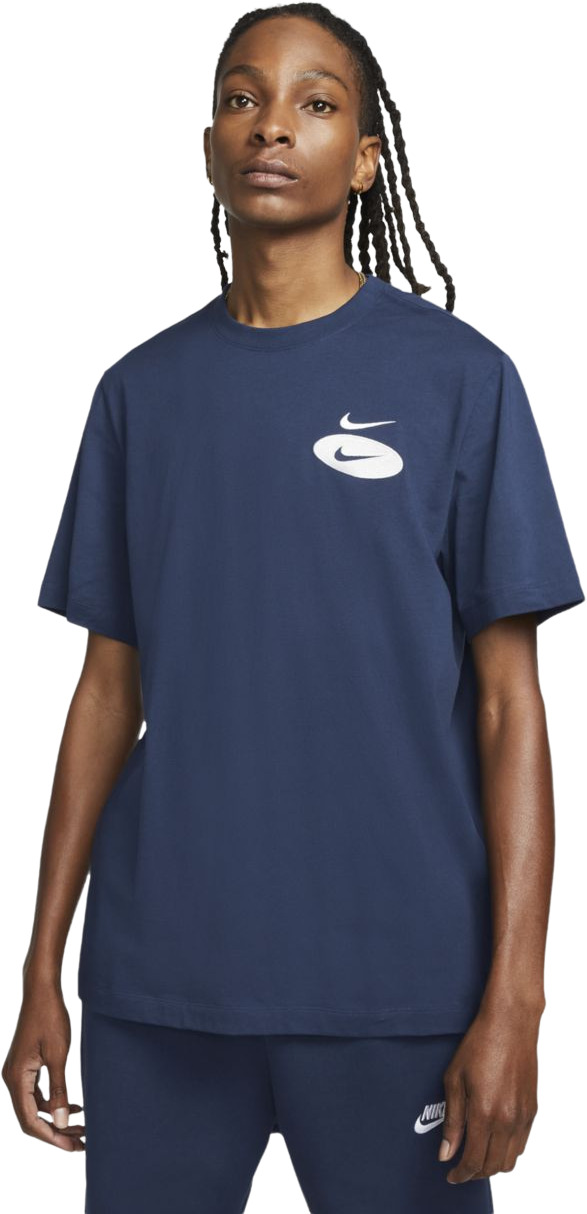 

Футболка мужская Nike DM6341 синяя XL, DM6341