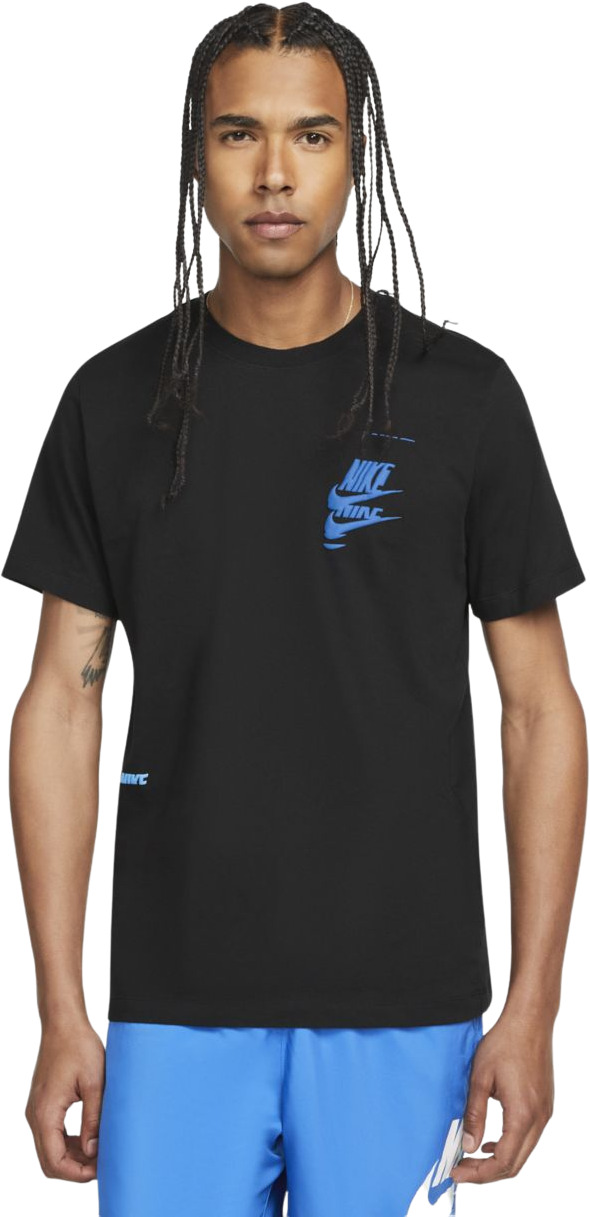 

Футболка мужская Nike DM6379 черная M, DM6379